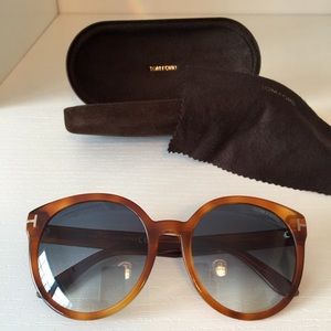 LAST CALL!!! Tom Ford Light Tortoise Sunglasses
